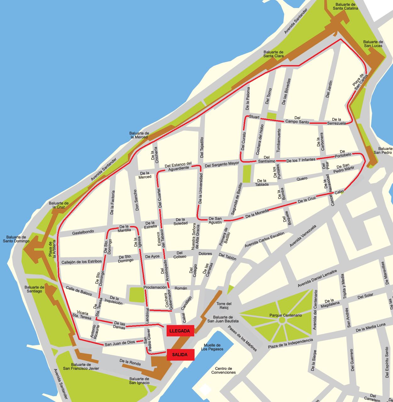 RECORRIDO COSMIC RUN